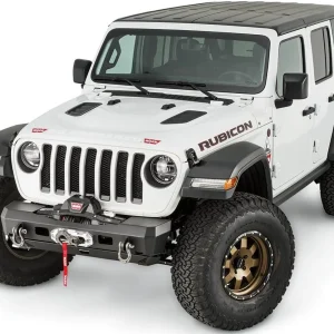 WARN Elite Stubby Front Bumper for Jeep JL & JT Wrangler (101325)