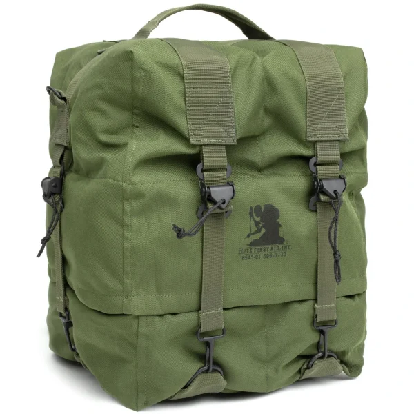 Wavian USA First Aid Full Kit | M-17 Medic Bag OD (FA110)