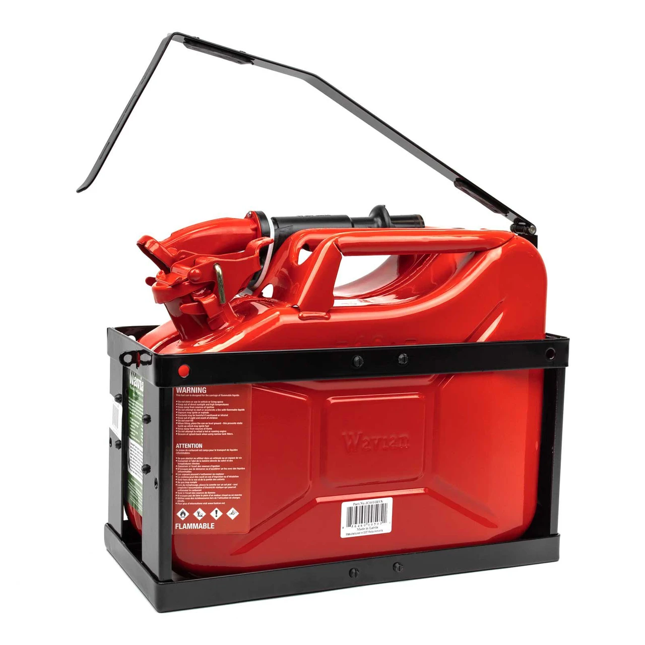 Wavian USA Fuel Can Holder Top Loading — product image 5