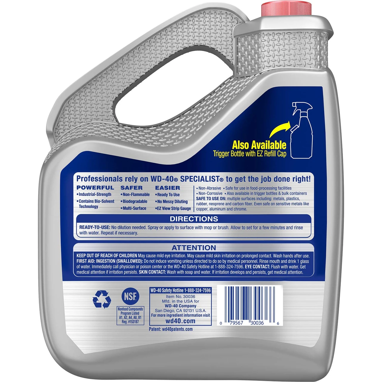 WD-40 Specialist Cleaner & Degreaser Industrial Strength 1 Gallon (30036) — product image 2