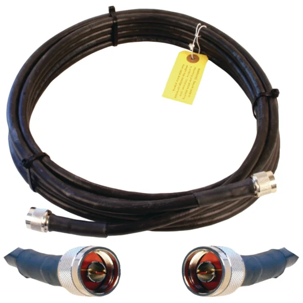 weBoost 20-Foot Wilson400 Ultra Low Loss Coax Cable W/N Male Connectors (952320)
