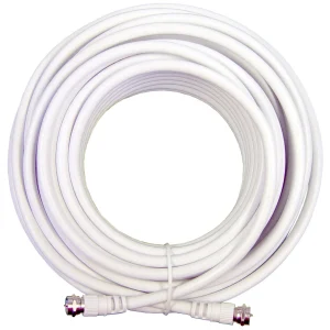 weBoost 20 Ft. White Rg6 Low Loss Coax Cable (F-Male To F-Male) (950620)