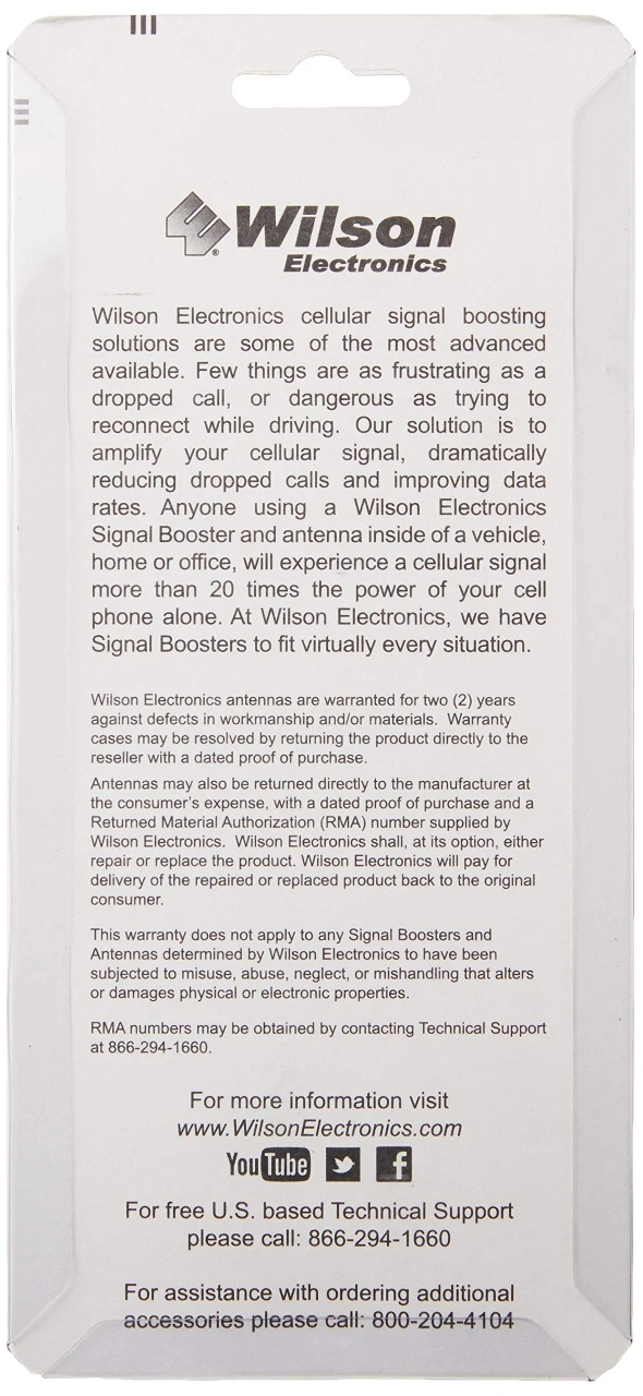 weBoost Desktop Cellular Antenna 700 2100Mhz With 5 Foot Cable (301211) — product image 3