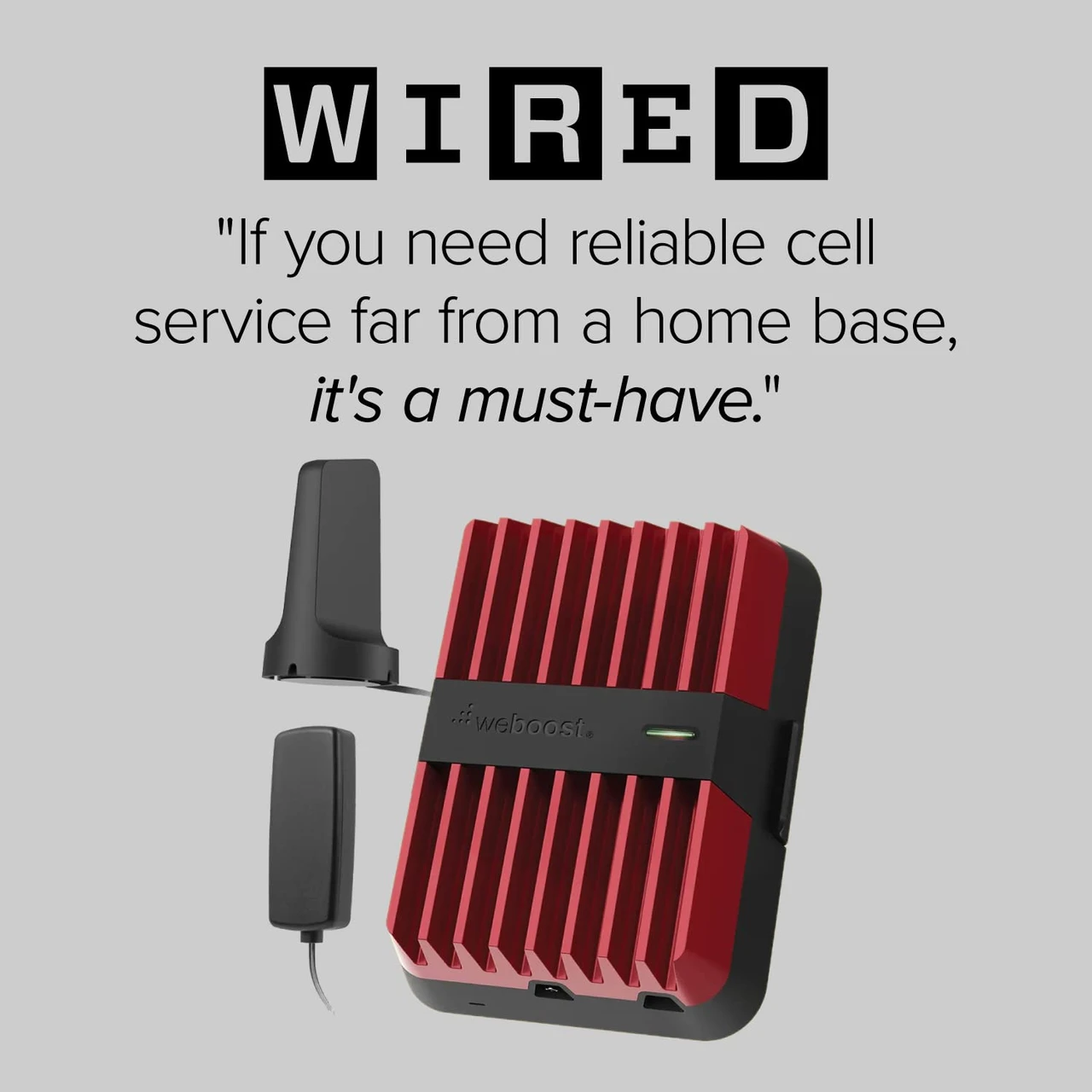 weBoost Drive Reach - Vehicle Cell Phone Signal Booster | 5G & 4G Lte (470154) — product image 2