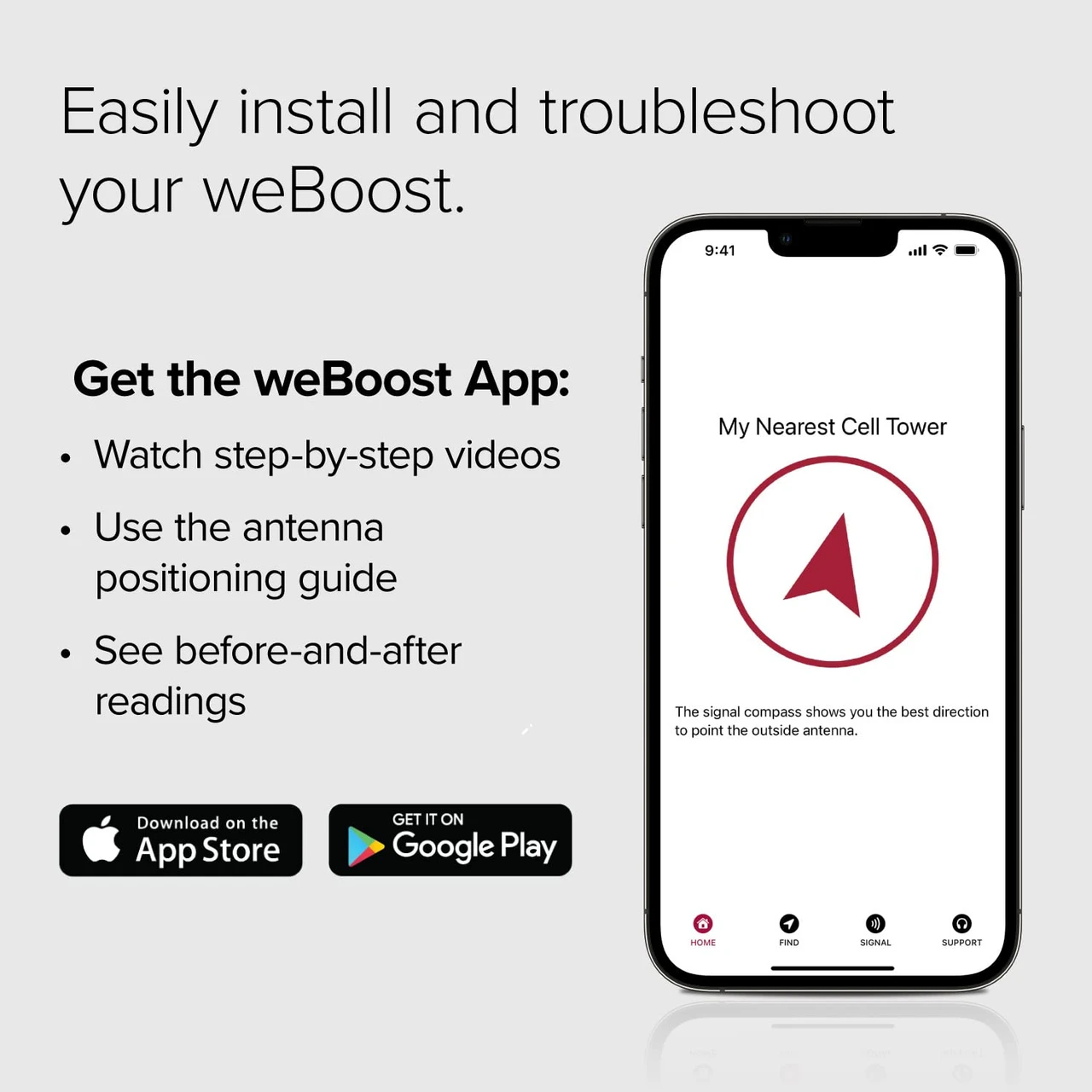 weBoost Drive Reach - Vehicle Cell Phone Signal Booster | 5G & 4G Lte (470154) — product image 4