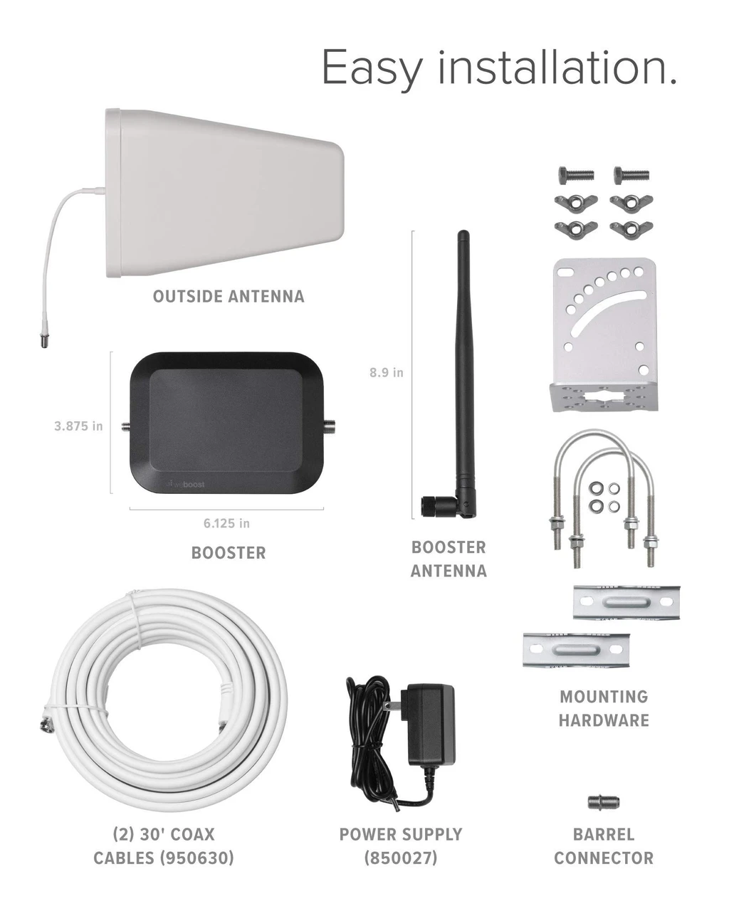 weBoost Home Studio Cell Signal Booster Kit | Diy Installation (470166) — product image 2