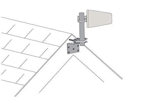 weBoost Pole Mount For Outside Home Antenna - 10" Length (901117) — product image 2