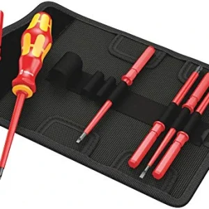 Wera KK VDE 60i/68i/7 Insulated Interchangeable Blade Pouch Set (05003473001)