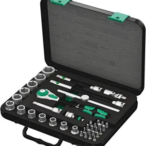 Wera 8100 SB 4 3/8" SAE Ratchet Set (38-Piece) (Part No. 5003596001)