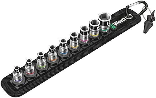 Wera Belt 1 Zyklop ¼″ Socket Belt Set with Holding Function (05003880001)