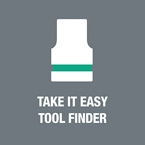 Wera Belt 1 Zyklop ¼″ Socket Belt Set with Holding Function (05003880001) — product image 4