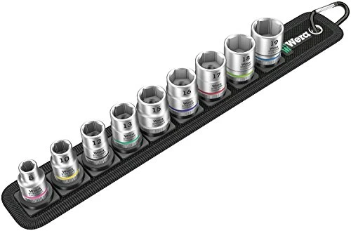 Wera Belt B 4 Zyklop Socket Set (3/8", 9 pcs) (05003973001)