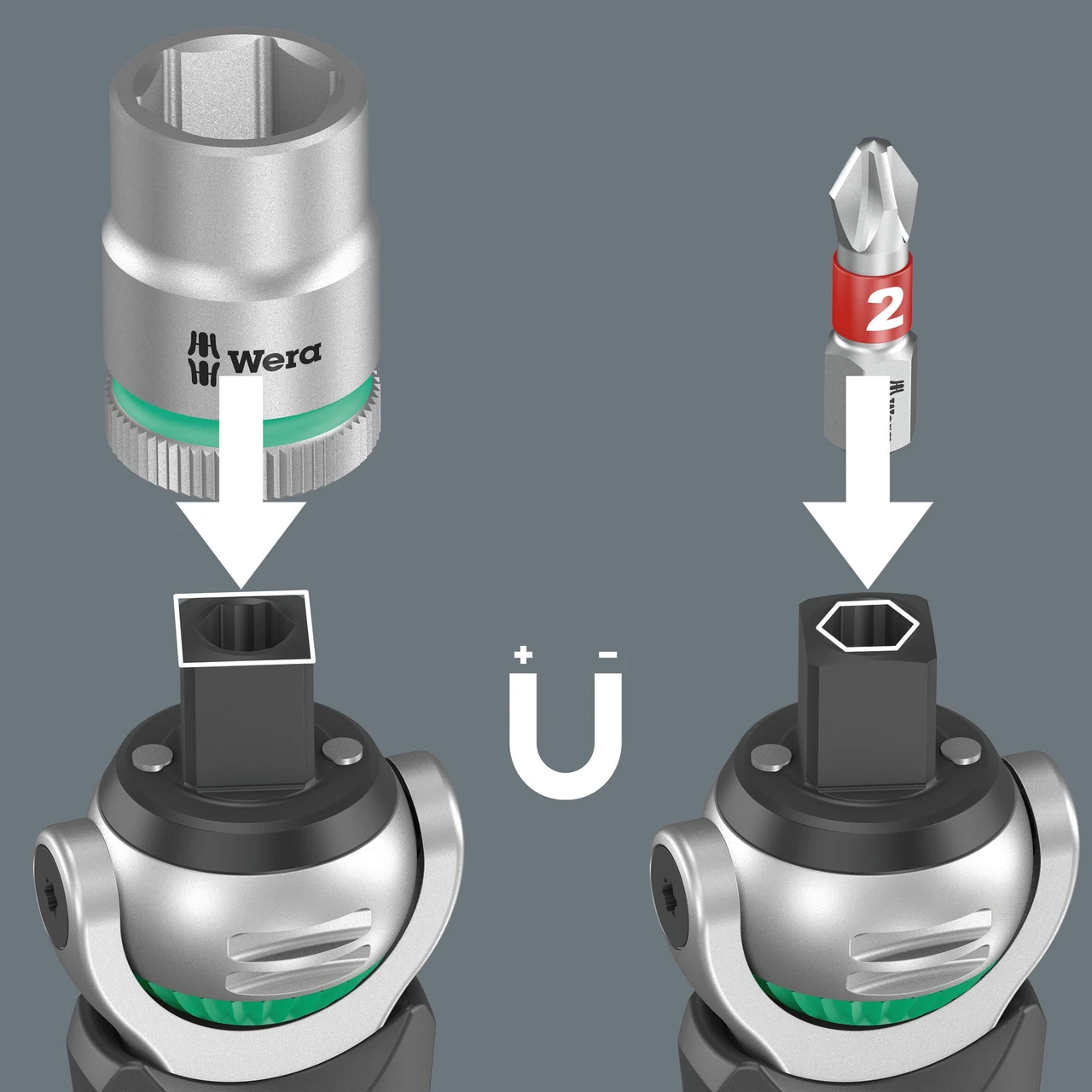 Wera Zyklop Pocket Set Imperial 13-pc Ratchet Set (05004282001) — product image 4