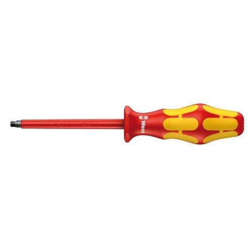 Wera Kraftform Plus VDE 168 i Square Socket Screwdriver (05004784001)