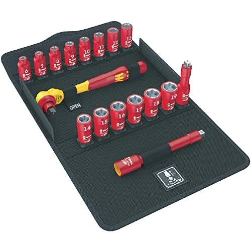 Wera 8100 SB VDE 1 Zyklop Ratchet Set Insulated Switch Lever (05004970001)