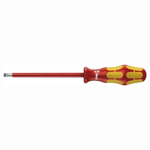 Wera Insulated Slotted Screwdriver 1/4" x 5" (05006120001)