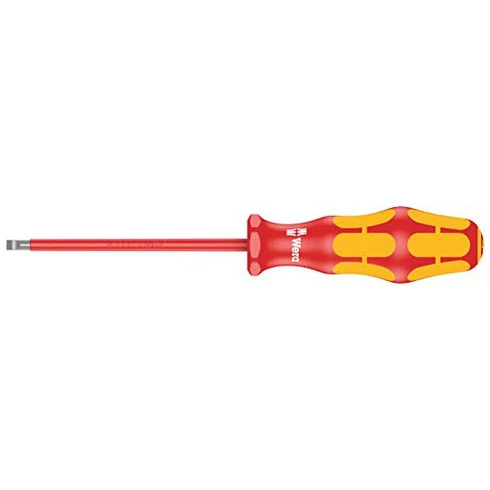 Wera 160i VDE Insulated Slotted Screwdriver 1.2 x 6.5 x 150mm (05006125001)
