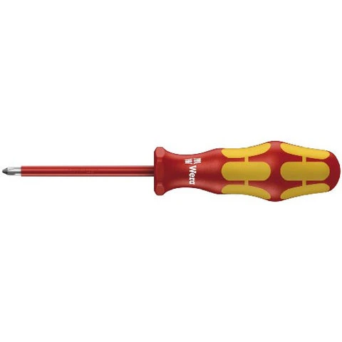 Wera 162 i PH VDE Insulated Screwdriver PH1×80 mm (05006152001)