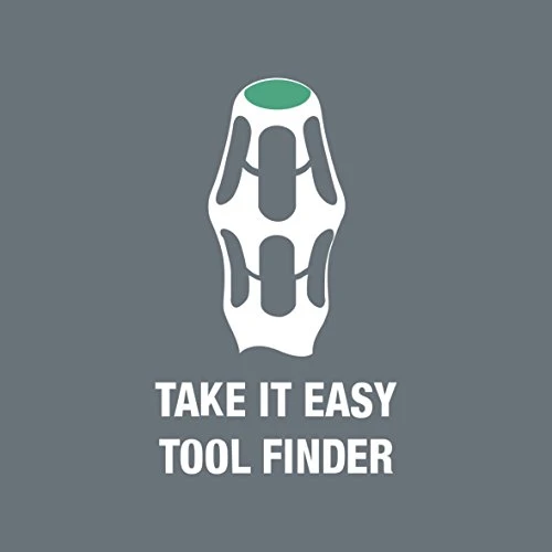 Wera Kraftform Plus 334 SK/6 Screwdriver Set & Rack Lasertip (05007680001) (JB-WER-05007680001) — product image 2