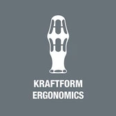 Wera Slotted Screwdriver PH 0 × 60 mm Kraftform Plus (05008705001) — product image 3