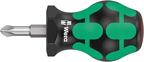Wera Stubby Phillips Screwdriver PH 2 × 25 mm (05008851001)