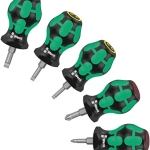 Wera Stubby Set 1 Screwdriver Set – 5 Pieces (05008870001)
