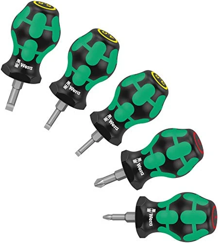 Wera Stubby Set 1 Screwdriver Set – 5 Pieces (05008870001)