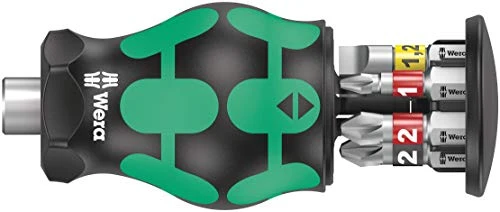 Wera Kraftform Kompakt Stubby Bit Holder 6-Piece (05008874001)
