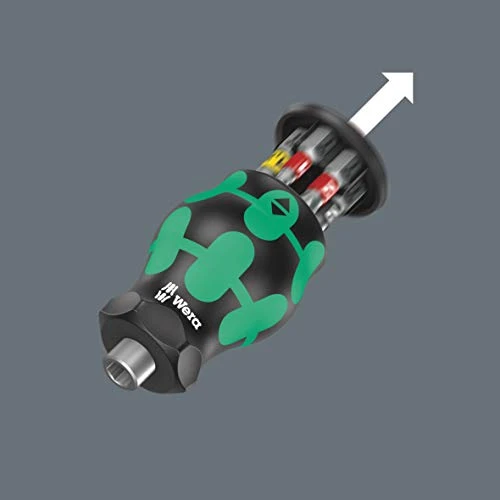 Wera Kraftform Kompakt Stubby Bit Holder 6-Piece (05008874001) — product image 3