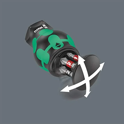 Wera Kraftform Kompakt Stubby Bit Holder 6-Piece (05008874001) — product image 4