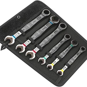 Wera Joker Ring Ratchet Double Open-End Wrench Set, 6-Piece (05020022001)