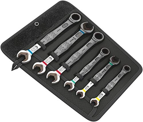 Wera Joker Ring Ratchet Double Open-End Wrench Set, 6-Piece (05020022001)