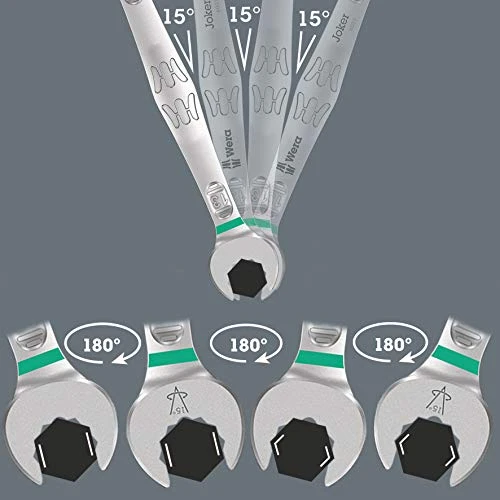 Wera Joker 8 Imperial Combination Wrench Set – 8-Piece (05020241001) — product image 4