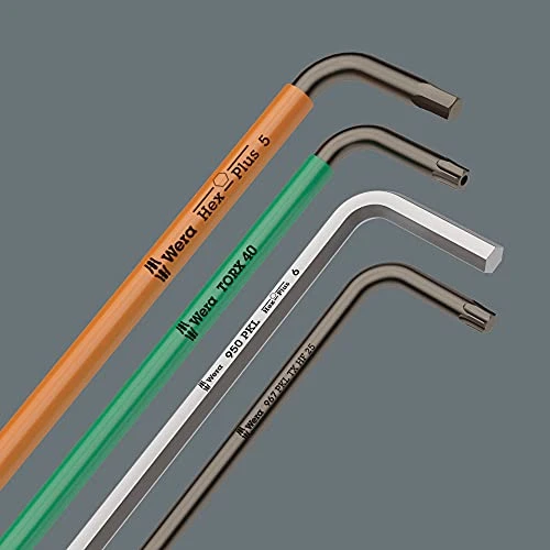 Wera 950/9 Hex-Plus Metric Chrome L-Key Set (05021406001) — product image 4