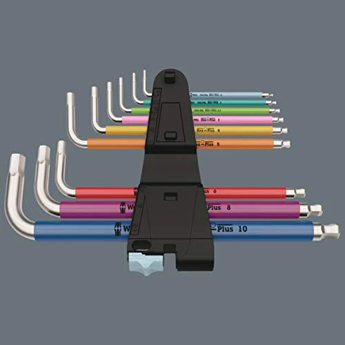 Wera L-Key Set 3950 SPKL/9 SM Metric Stainless Steel (05022669001) — product image 4