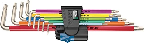Wera 3967/9 TX SXL Multicolour HF Stainless 1 L-Key Set (05022689001)