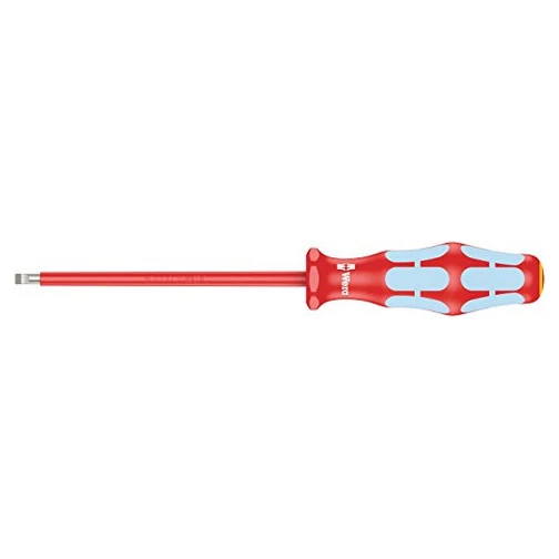 Wera 05022730001 insulated screwdriver with red blade and red and grey handle