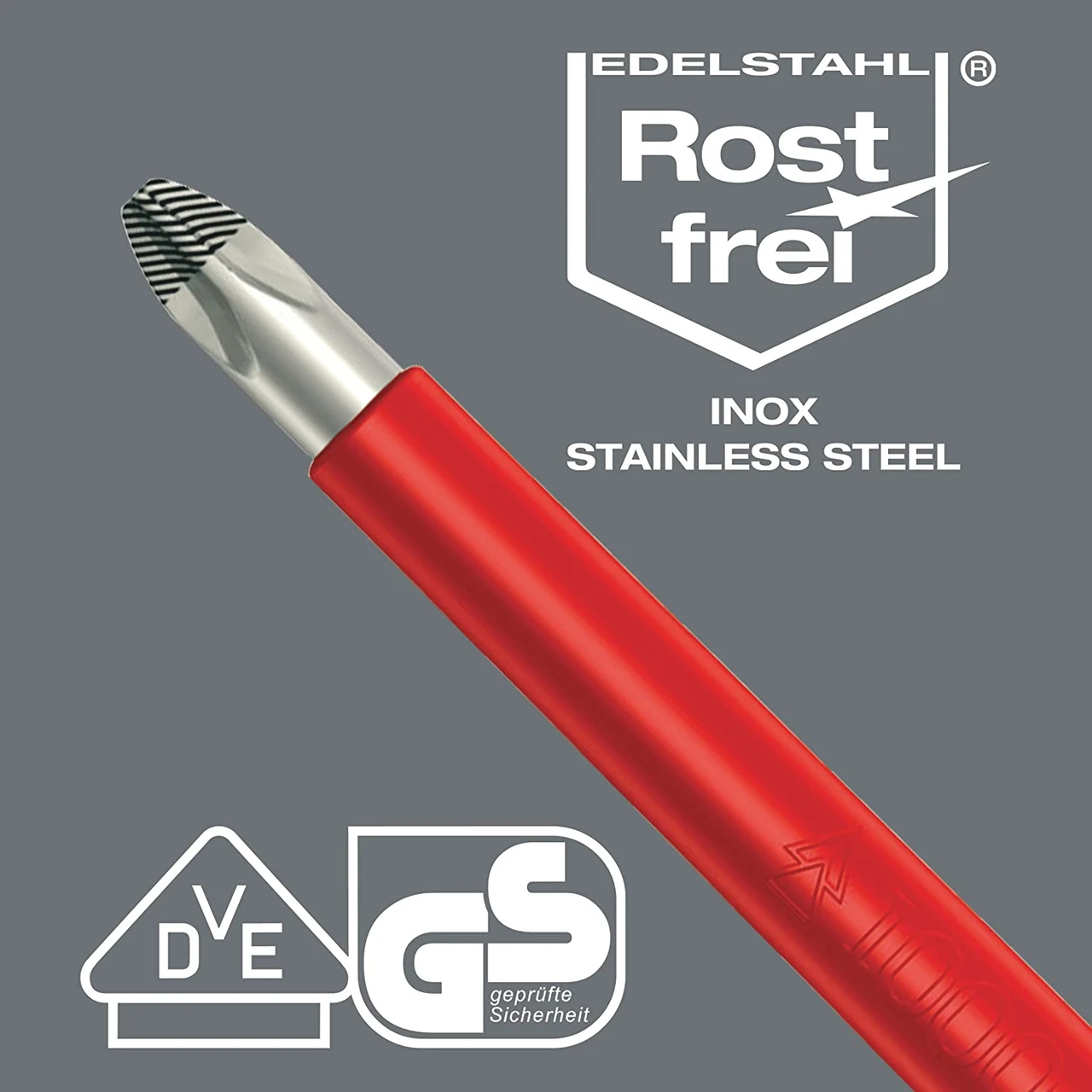 Wera 3100 i/7 Kraftform VDE Stainless Insulated Screwdriver Set (05022750001) — product image 2