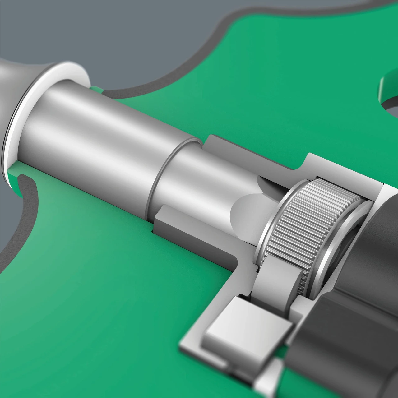 Wera 416 RA T-Handle Bitholding Screwdriver with Ratchet (05023461001) — product image 2