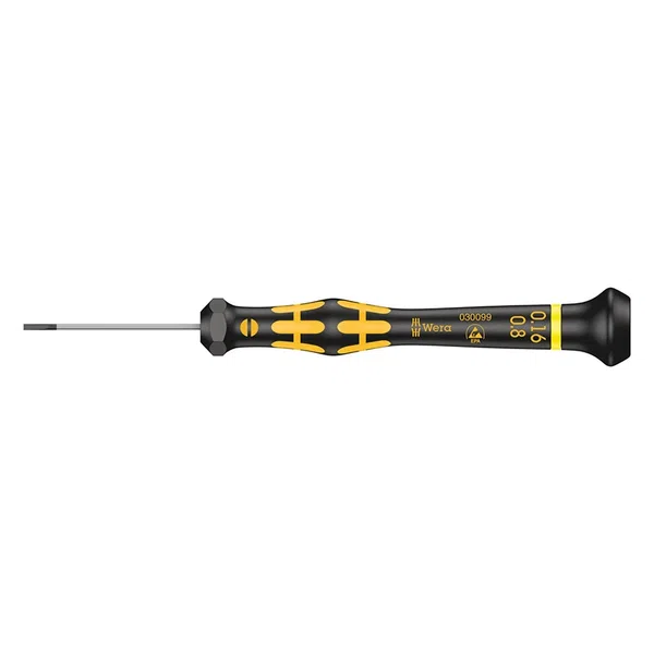 Wera 1578 A ESD Kraftform Micro Slotted Screwdriver (05030099001)