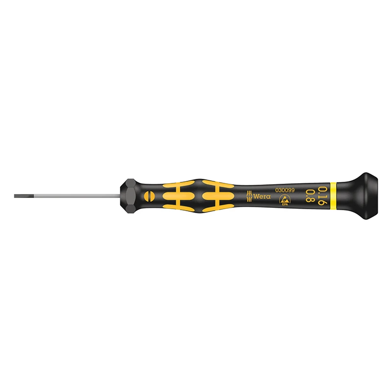 Wera 1578 A ESD Kraftform Micro Slotted Screwdriver (05030099001)