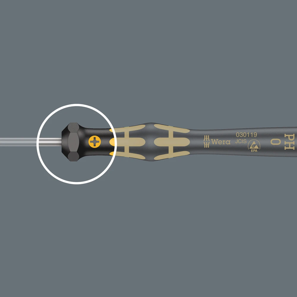 Wera 1578 A ESD Kraftform Micro Slotted Screwdriver (05030099001) — product image 5
