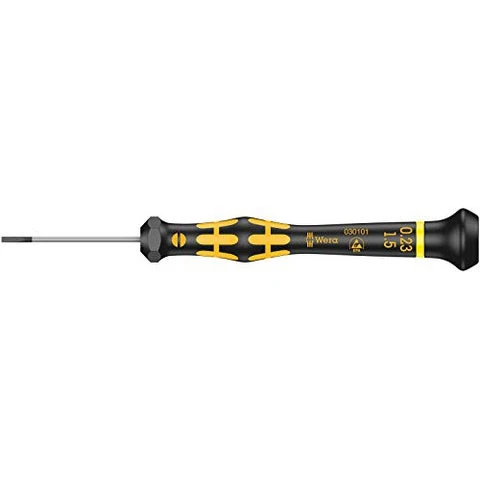 Wera ESD Kraftform Micro Slotted Screwdriver 0.23 × 1.5 × 40 mm (05030101001)