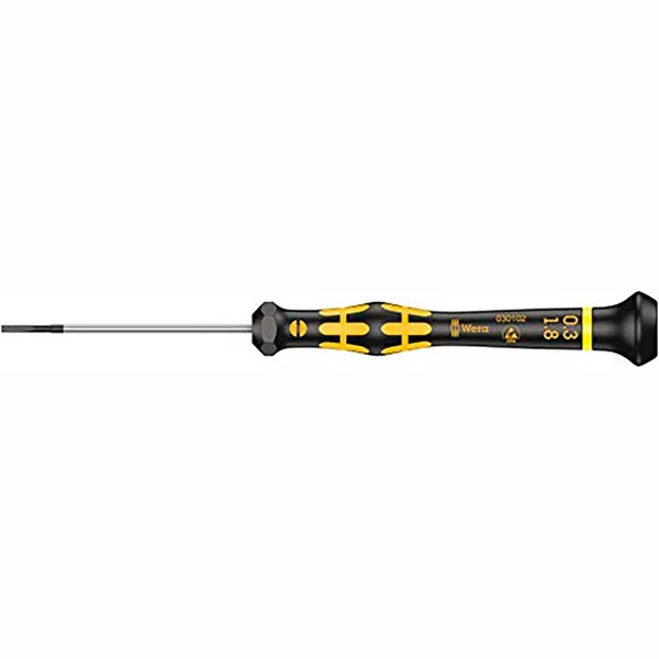 Wera 1578 A ESD Slotted Screwdriver 0.30x1.8x60mm (05030102001)