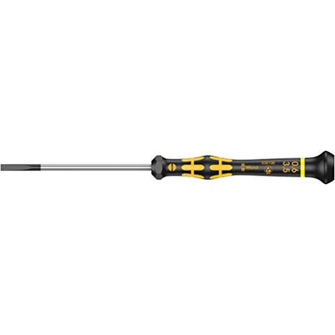 Wera 1578 A ESD Kraftform Micro Slotted Screwdriver (05030106001)