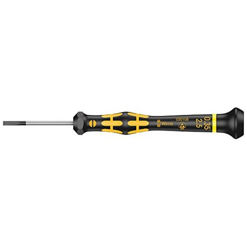 Wera 1578 A ESD Slotted Micro Screwdriver 0.35×2.5 × 40 mm (05030108001)