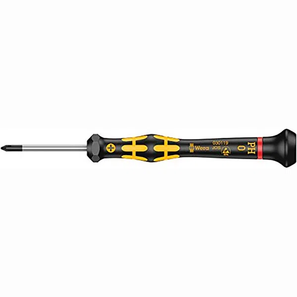 Wera 1550 PH ESD Kraftform Micro Phillips Screwdriver (05030119001)
