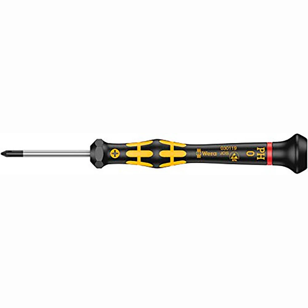 Wera 1550 PH ESD Kraftform Micro Phillips Screwdriver (05030119001)