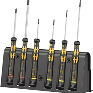 Wera 1578 A/6 Electronics Screwdriver Set – 6 Pieces (05030170001)