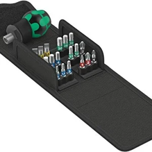Wera Kraftform Kompakt Stubby 1 Bit Set – 19-Piece (05057471001)